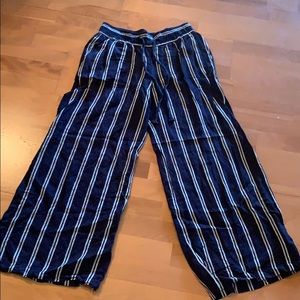 Comfortable striped pants